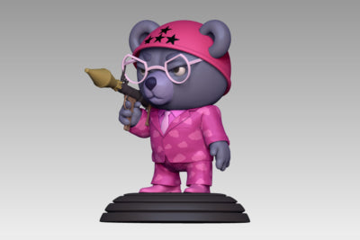 General Jasper Pink - Future Teddy Cop