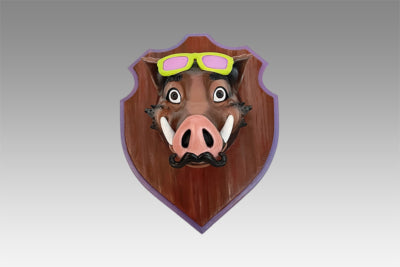 TREVOR THE BOARS HEAD